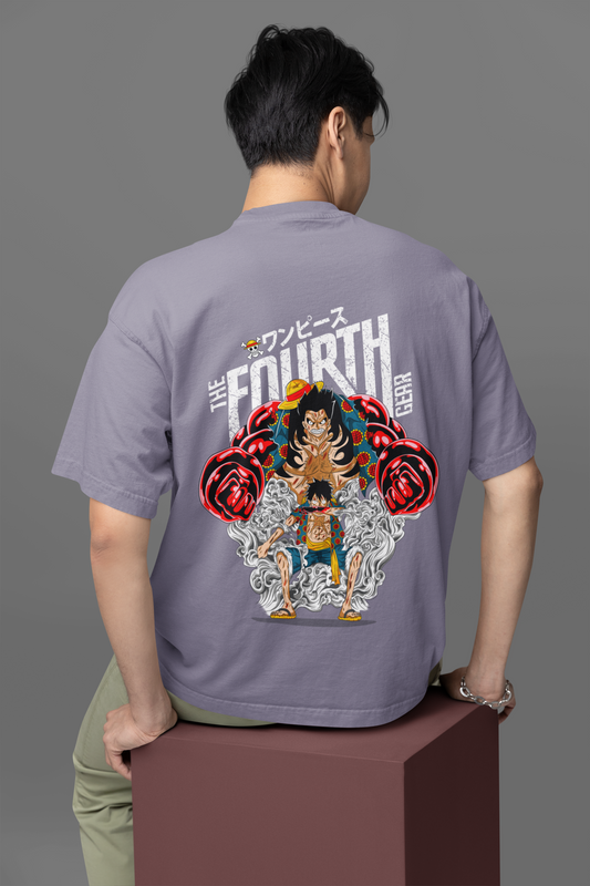 The Gear Fourth V2 - One Piece Unisex Oversized Printed T-shirt